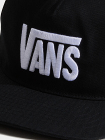 Шапки и кепки Vans STRETCH LOGO SNAPBACK модель VN000W12BLK1 Фото
