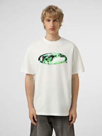 Футболки и поло Vans BEVEL FLAME SS TEE модель VN000SXBWHT1 Фото