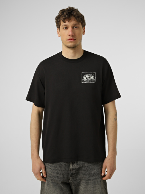 Футболки и поло Vans BRIGHT DAY SS TEE модель VN000TRGBLK1 Фото