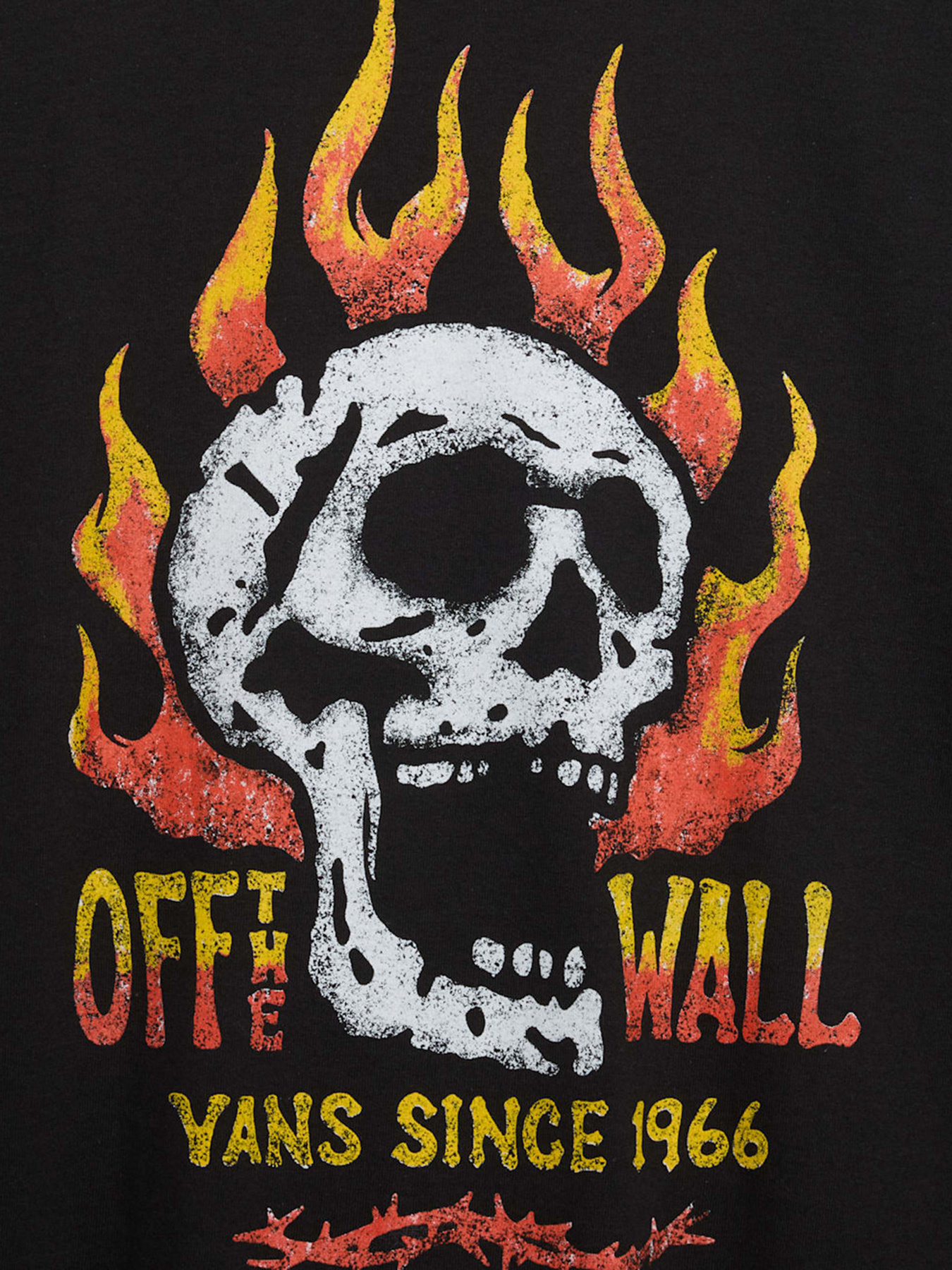 Футболки і поло Vans OFF THE WALL FEVER SS TEE модель VN000VW0BLK1 Фото