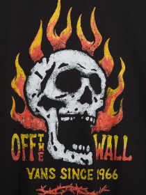 Футболки і поло Vans OFF THE WALL FEVER SS TEE модель VN000VW0BLK1 Фото