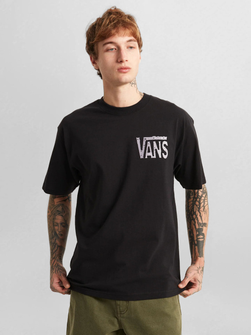 Футболки і поло Vans SIDE TALK SS TEE модель VN000SXDBLK1 Фото