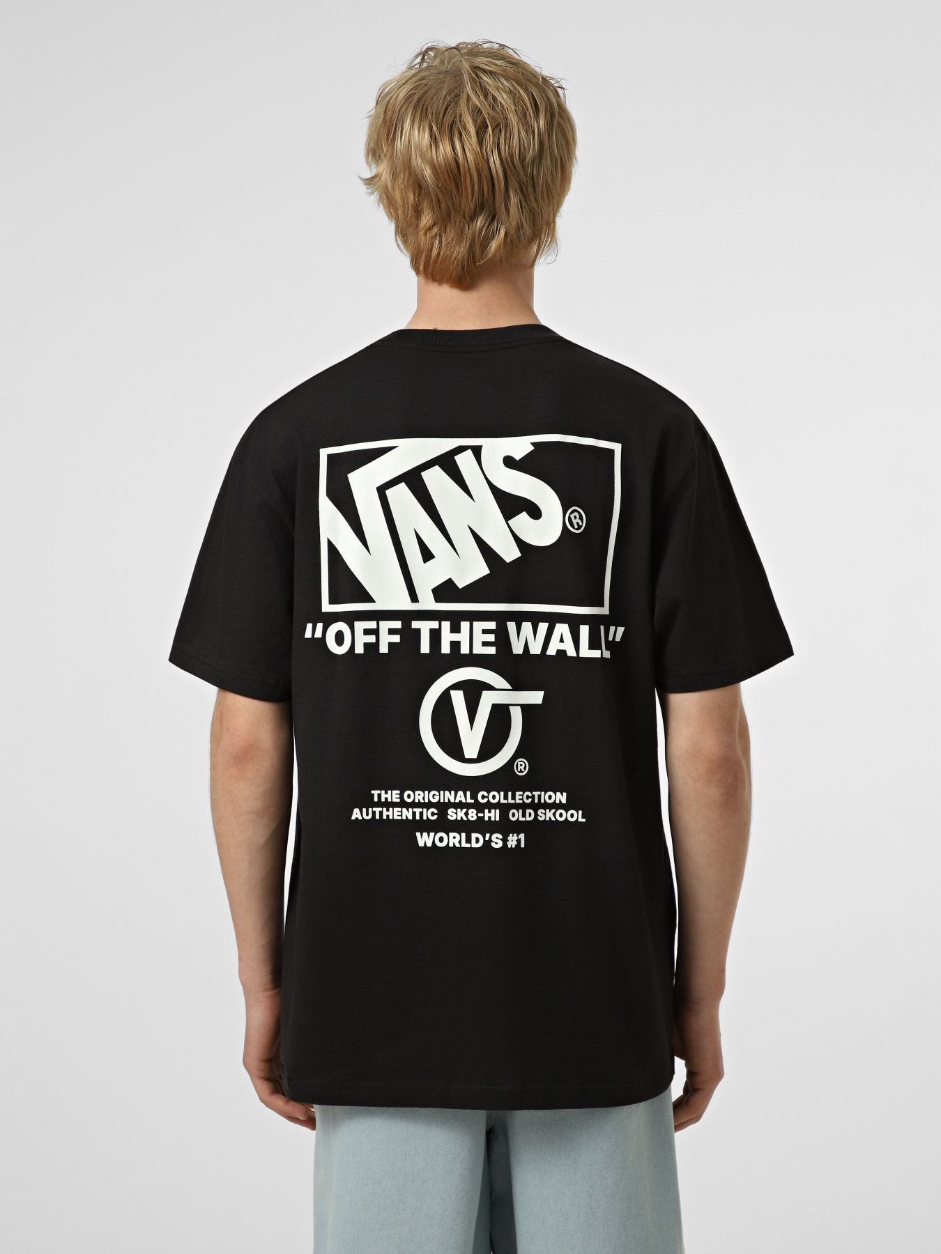 Футболки и поло Vans STACKED HI SS TEE модель VN000PEWY281 Фото
