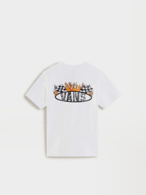 Футболки і поло Vans RACING FLAMES SS модель VN000VXBWHT1 Фото
