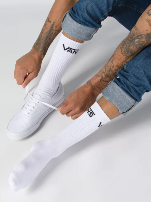 Носки и гольфы Vans Classic Crew 3 Pack 38,5 - 42 модель VN000XRZWHT1 Фото