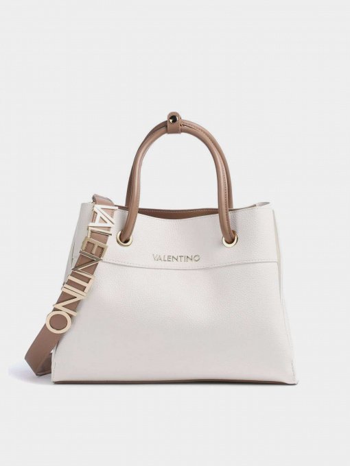 Сумки Valentino Alexia модель VBS5A802 BIANC/CUOI Фото
