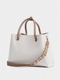 Сумки Valentino Alexia модель VBS5A802 BIANC/CUOI Фото