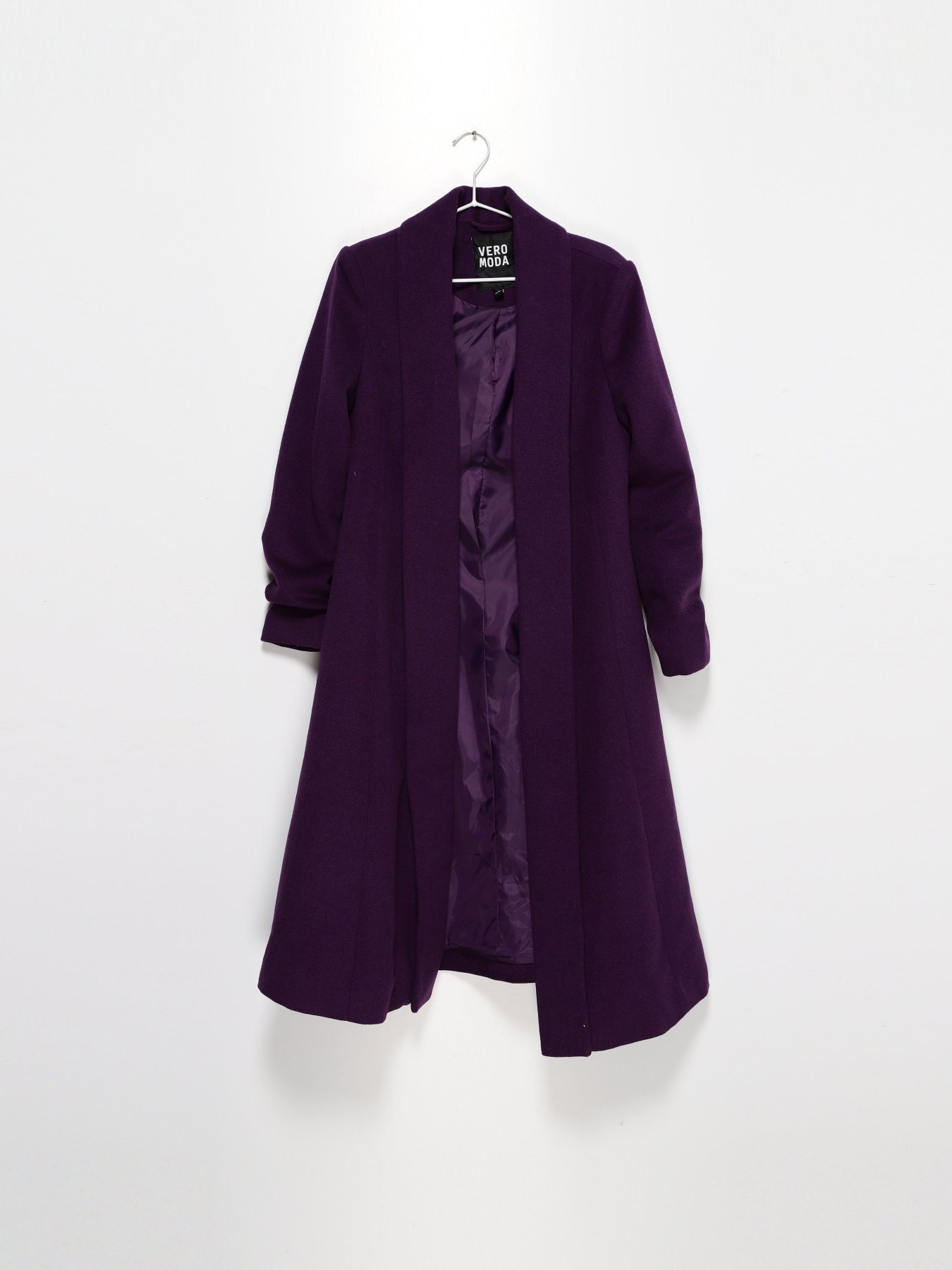 Пальта та плащі Vero Moda модель 216327553092_фіолетовий Пальта та плащі Vero Moda модель 216327553092_фіолетовий Фото