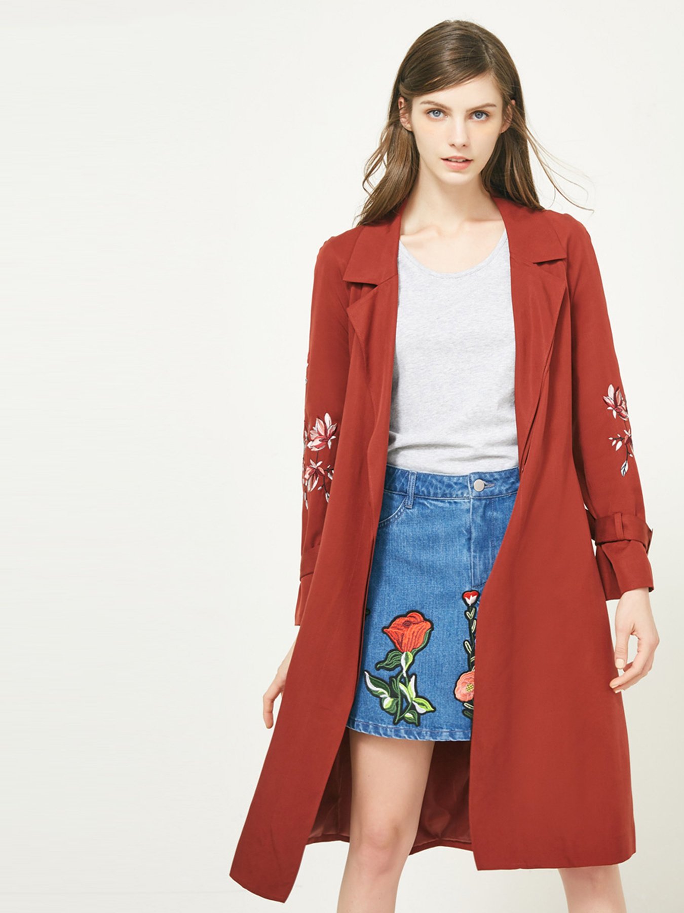 Пальта та плащі Vero Moda модель 317321528F13_коричневий комб. Фото