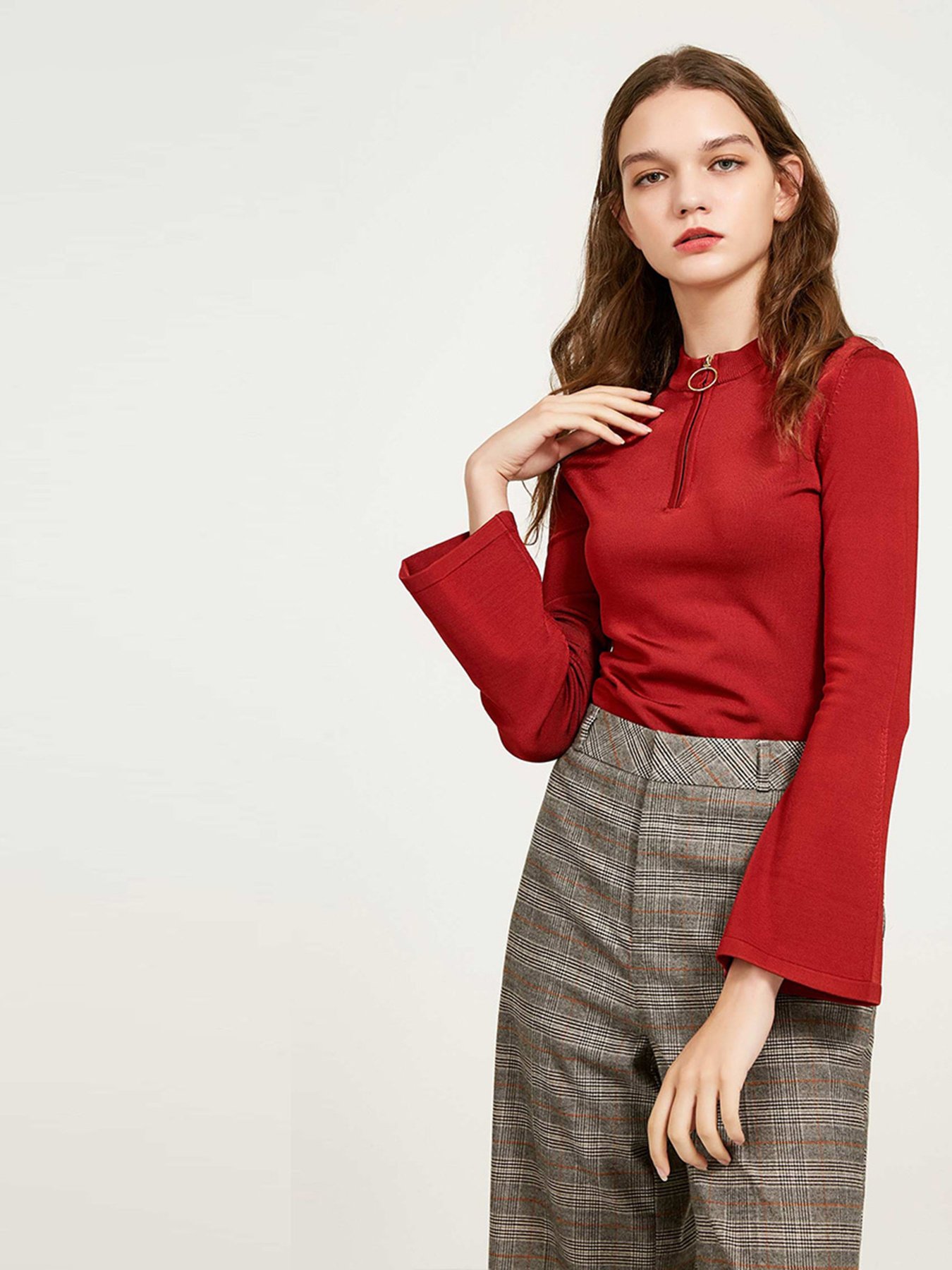 Свитры и кардиганы Vero Moda модель 317324525F15_бордовий Фото
