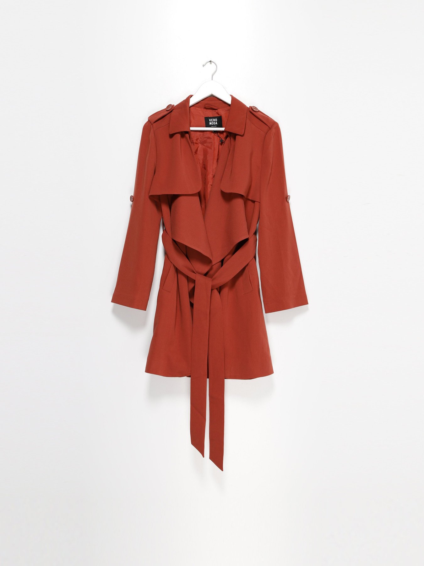 Пальто и плащи Vero Moda модель 315321017071_коричневий Пальто и плащи Vero Moda модель 315321017071_коричневий Фото