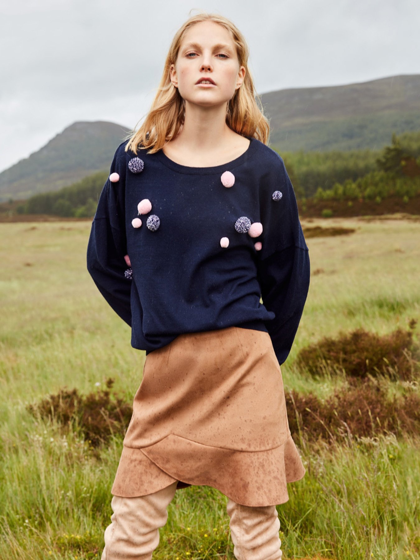 Юбки Vero Moda модель 31831G501E10_т.бежевий Фото