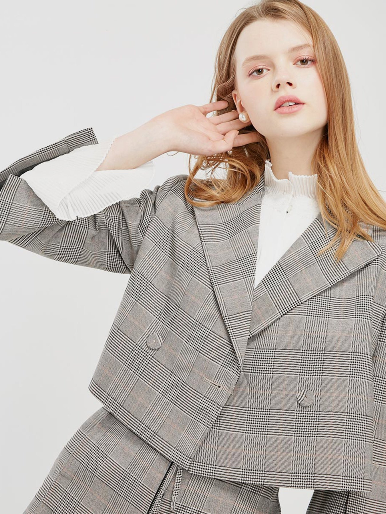 Пиджаки Vero Moda модель 319108517S59_сірий комб. Фото