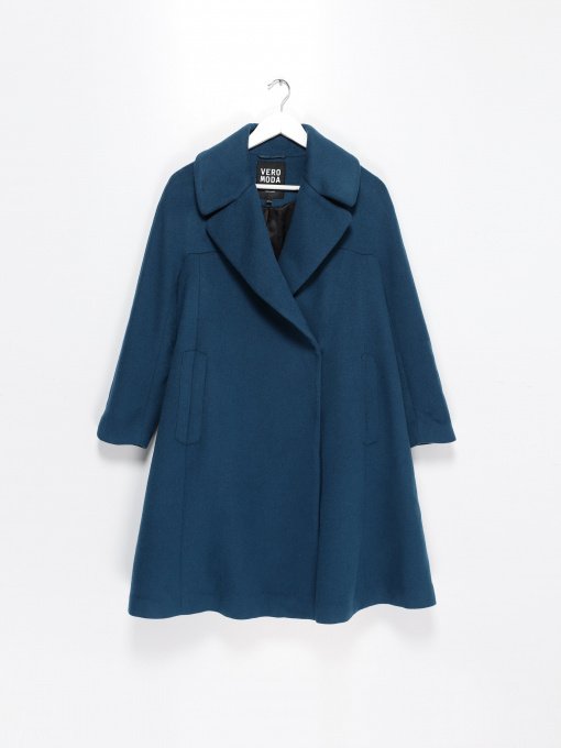 Пальто и плащи Vero Moda модель 315327015036_т.бірюзовий Фото