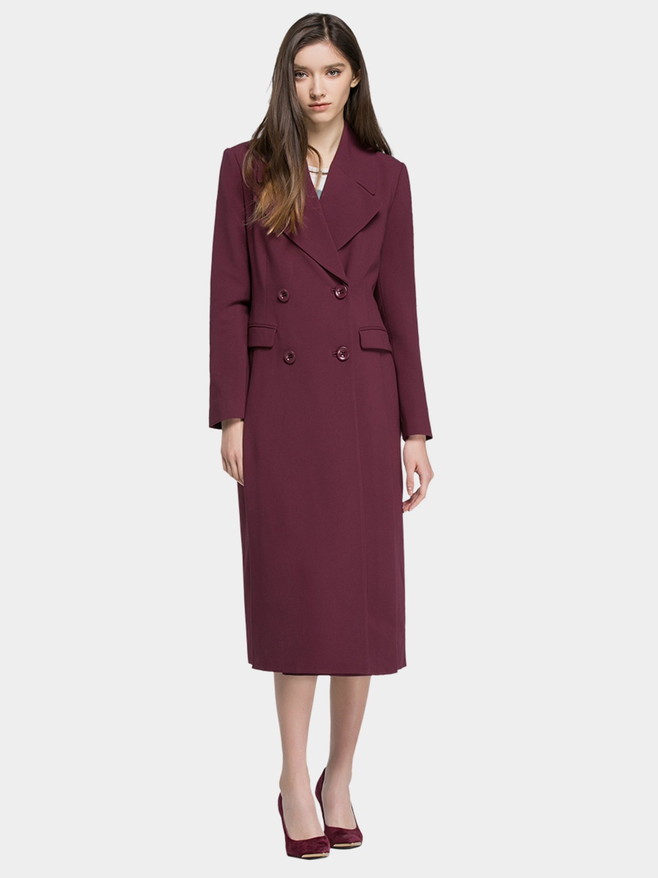 Пальто и плащи Vero Moda модель 316121003092_фіолетовий Фото