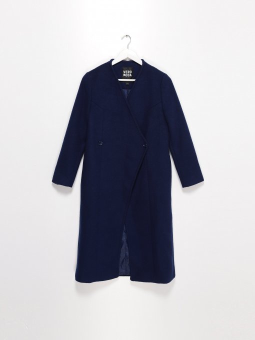 Пальто и плащи Vero Moda модель 316327541034_т.синій Фото