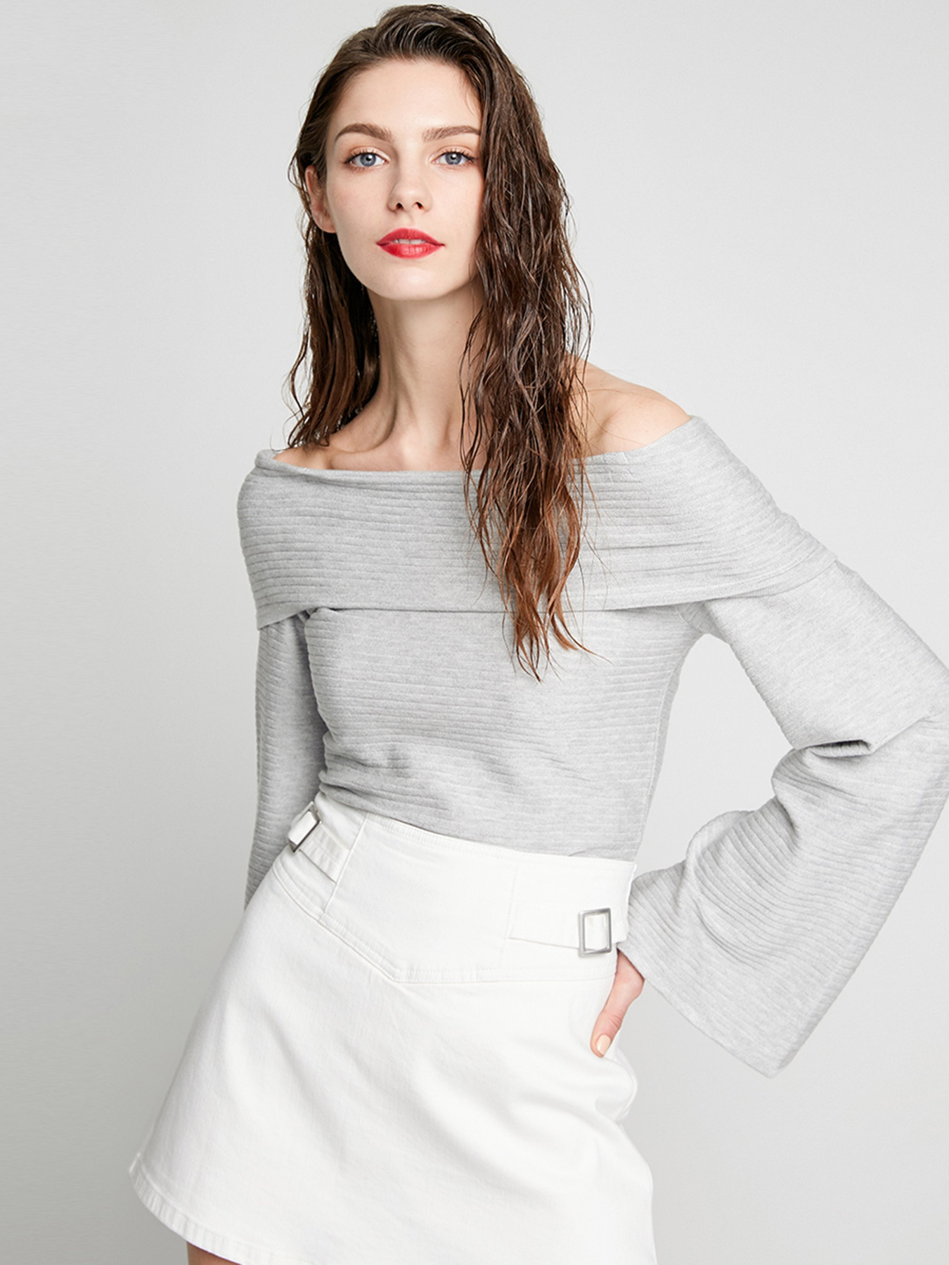 Свитры и кардиганы Vero Moda модель 317324537S69_сірий Фото