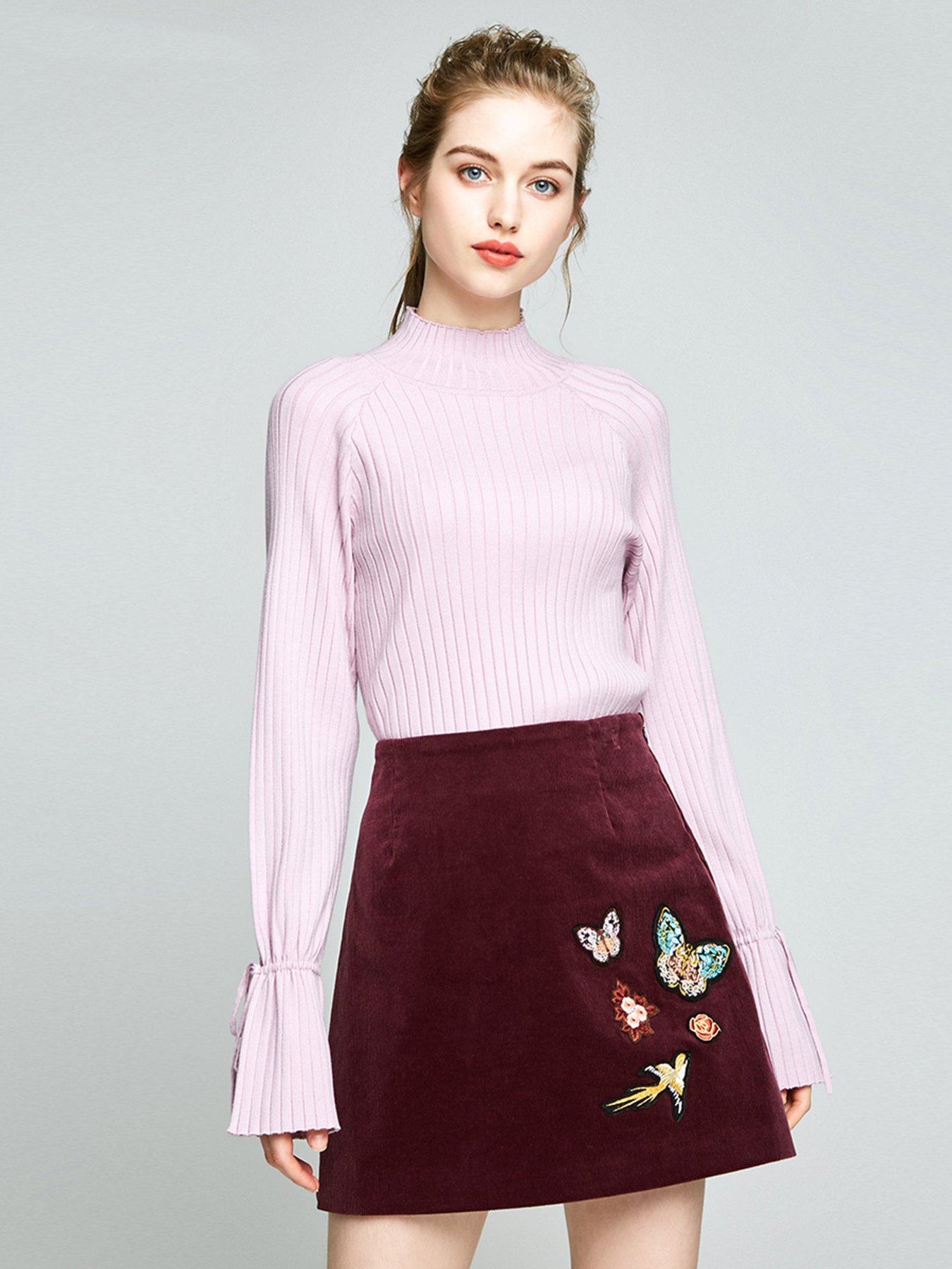 Спідниці Vero Moda модель 317416502E21_фіолетовий Фото