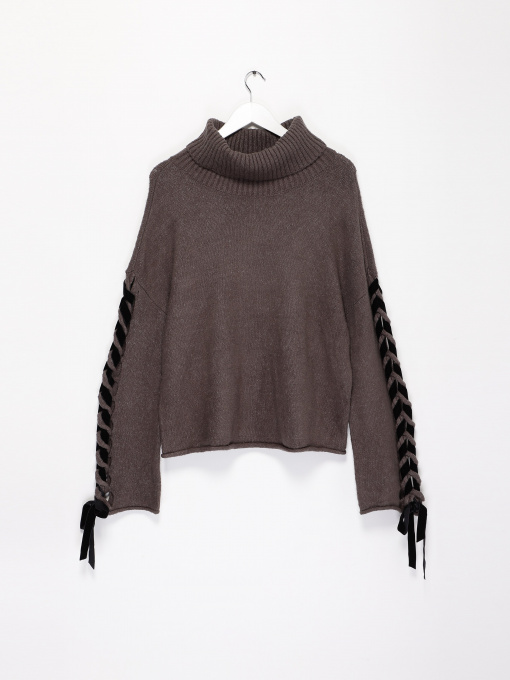 Свитры и кардиганы Vero Moda модель 318313506E90_т.сірий з чорним Фото