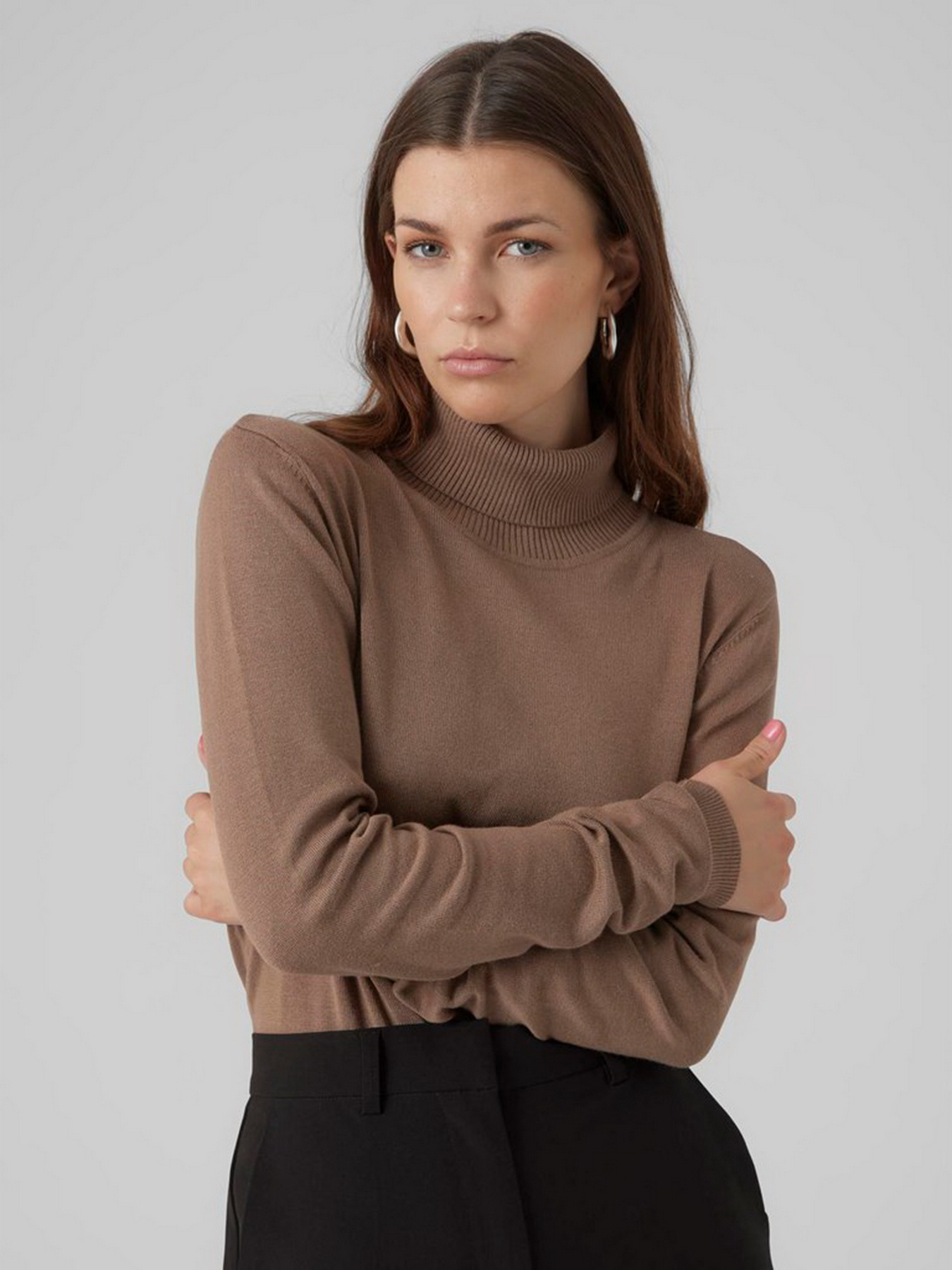 Светри та кардигани Vero Moda модель 10231630_Brown Lentil Фото