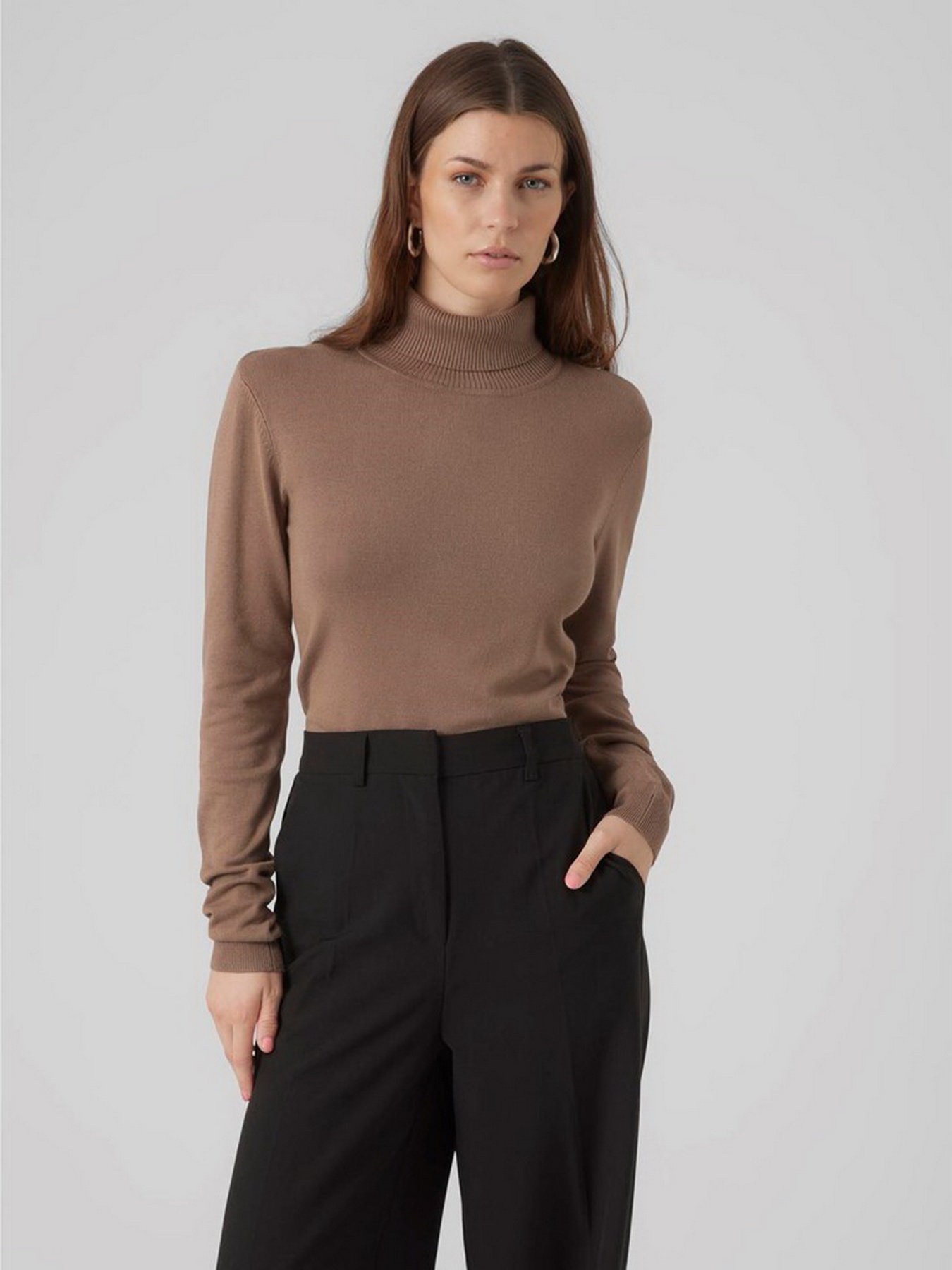 Светри та кардигани Vero Moda модель 10231630_Brown Lentil Фото