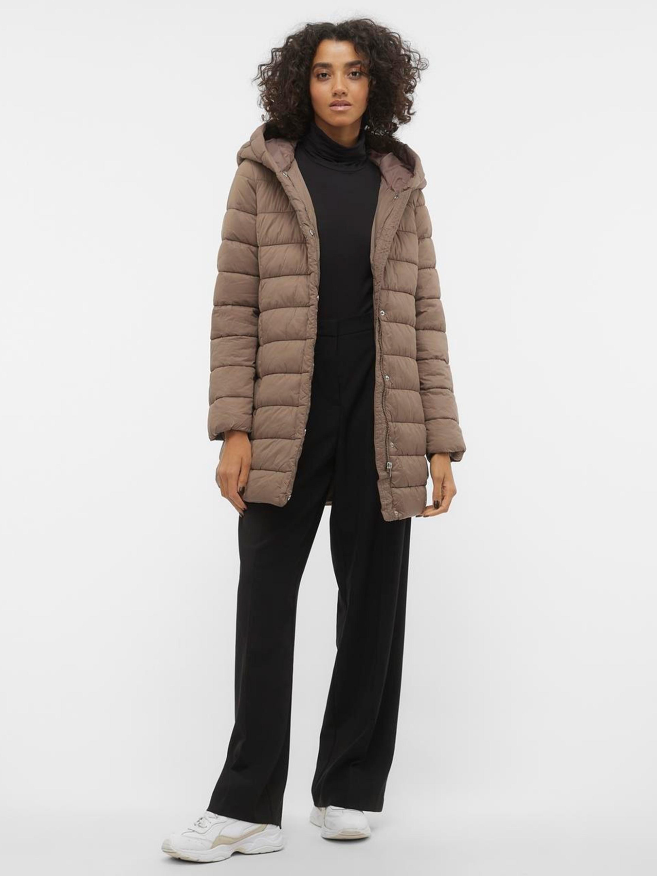 Куртки та дублянки Vero Moda модель 10291052_Brown Lentil Фото