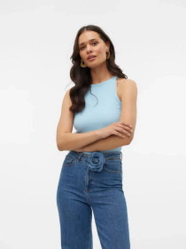 Футболки і поло Vero Moda модель 10306896_Cool Blue Фото