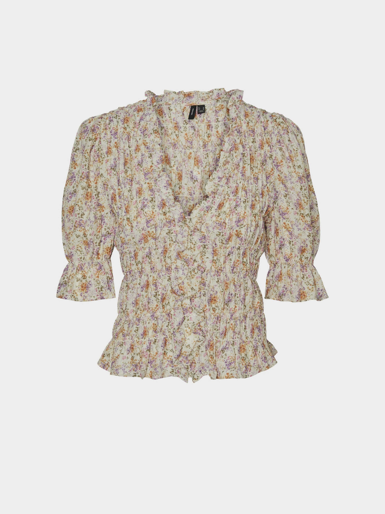 Рубашки Vero Moda модель 10321198_Birch MINI FLOWER Фото