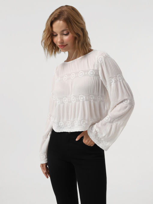 Рубашки Vero Moda модель 10324199_Snow White Фото