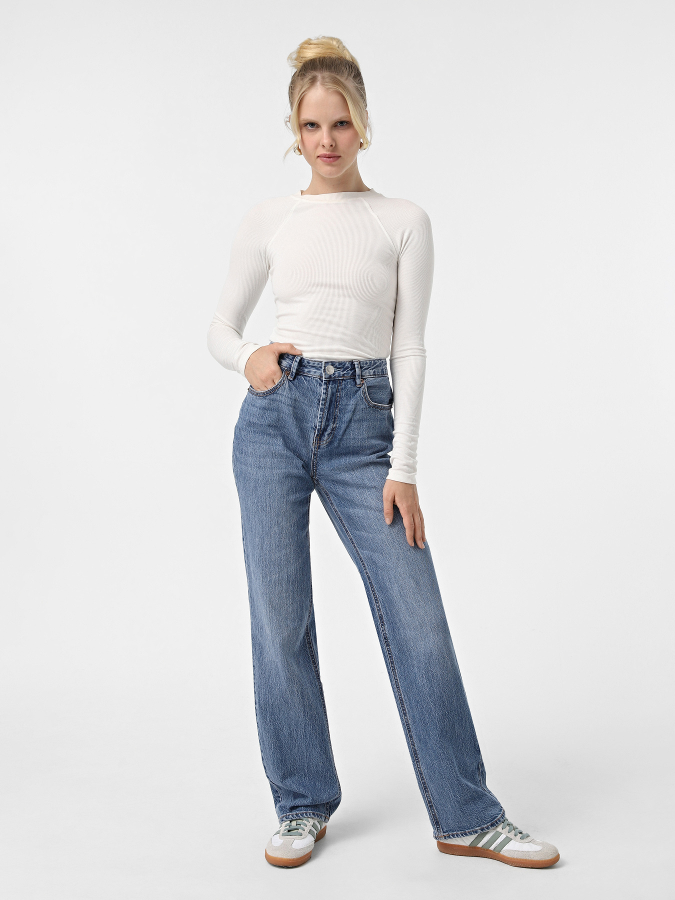 Джинси Vero Moda модель 10315494_Medium Blue Denim Фото