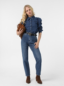 Рубашки Vero Moda модель 10323068_Dark Blue Denim Фото