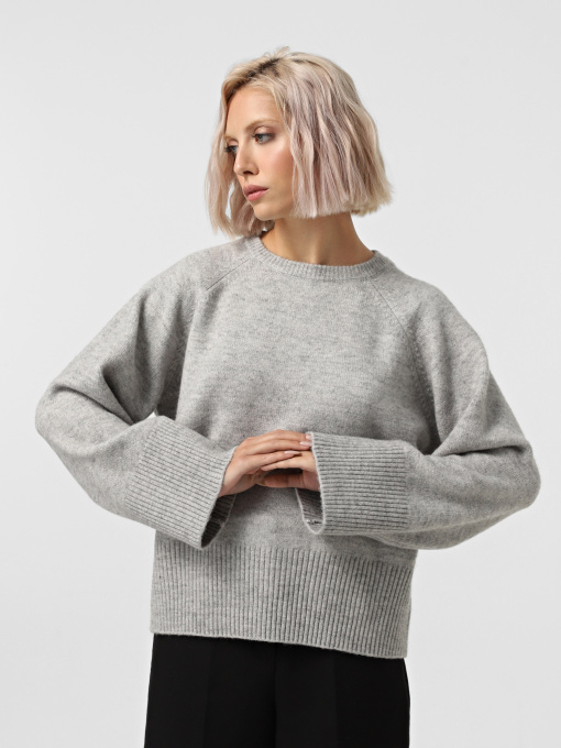 Свитры и кардиганы Vero Moda модель 10315368_Light Grey Melange Фото