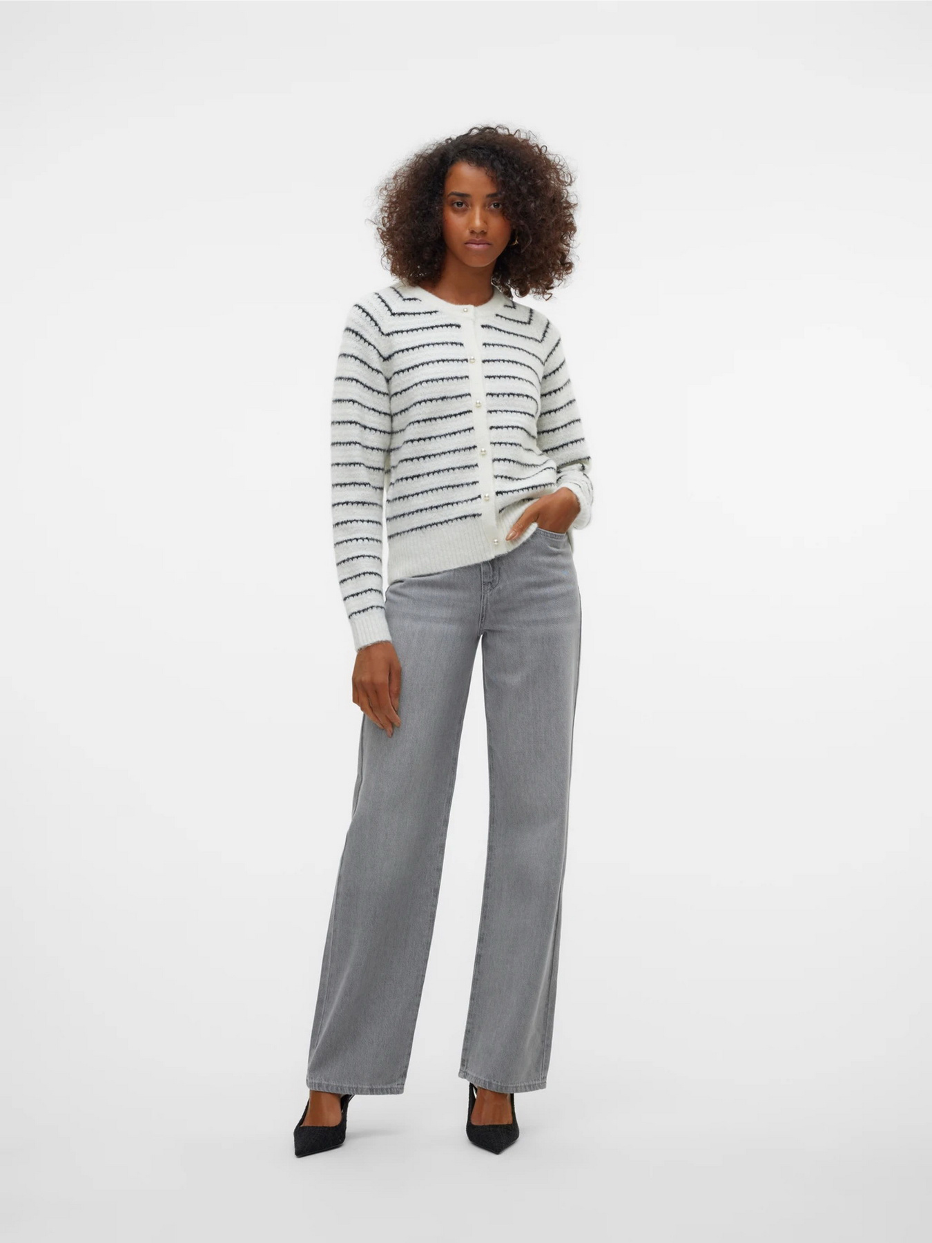 Джинси Vero Moda модель 10316190_Medium Grey Denim Фото
