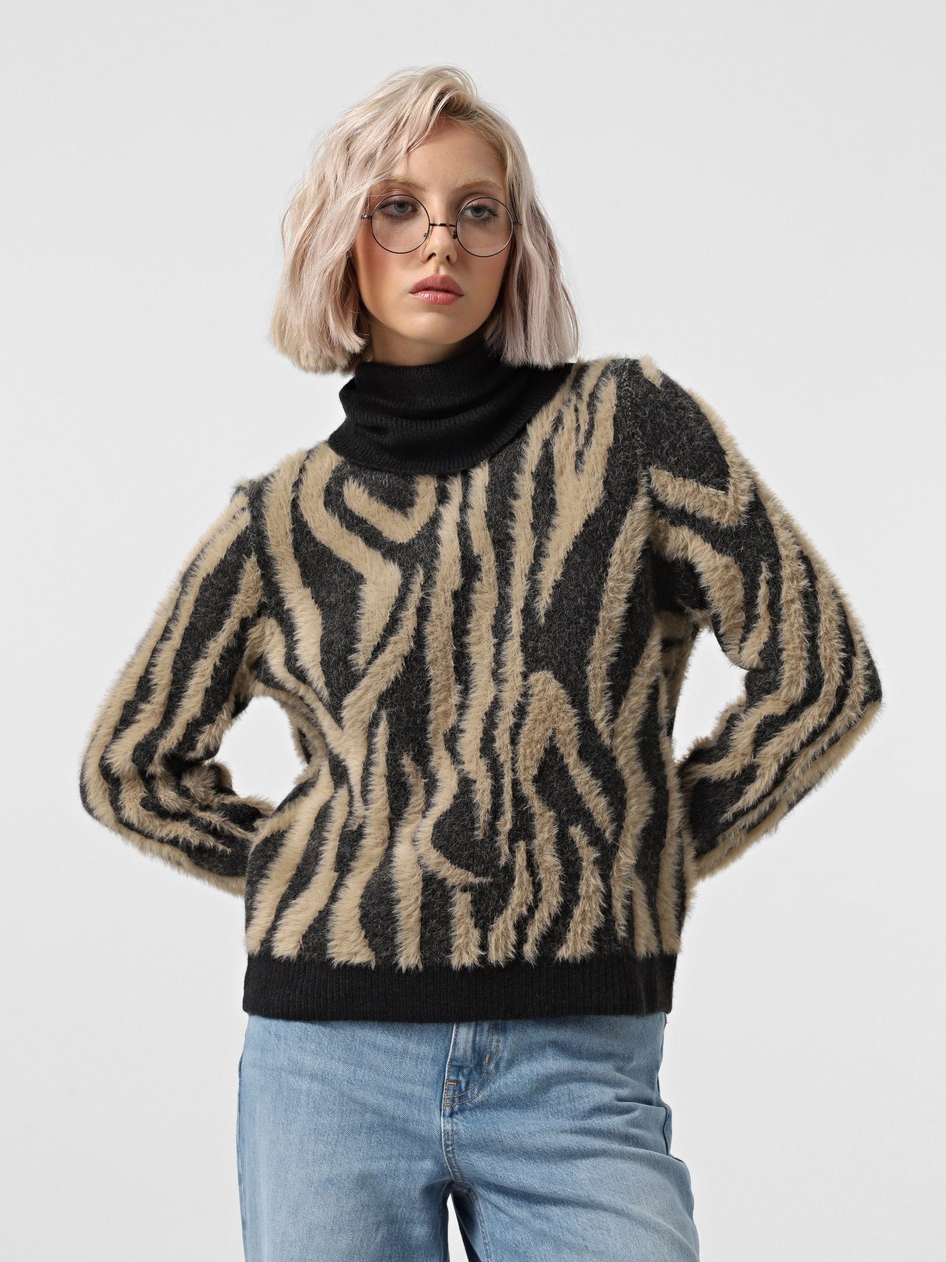 Светри та кардигани Vero Moda модель 10314685_Black W. SILVER MINK Фото