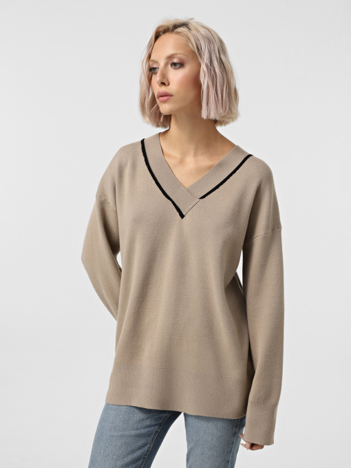 Светри та кардигани Vero Moda модель 10314227_Silver Mink W. BLACK Фото