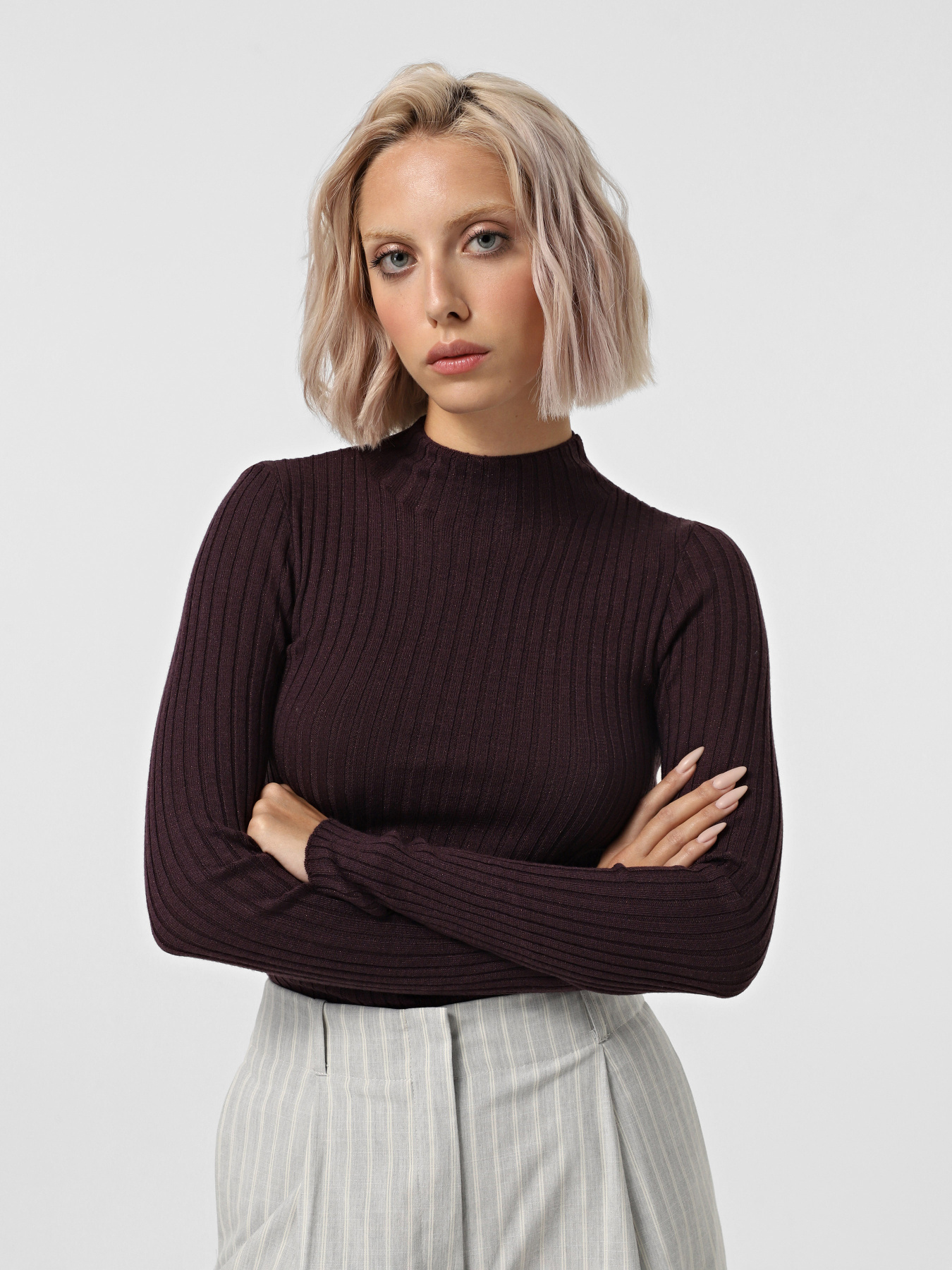 Светри та кардигани Vero Moda модель 10314480_Plum Perfect W. DTM LUREX Светри та кардигани Vero Moda модель 10314480_Plum Perfect W. DTM LUREX Фото