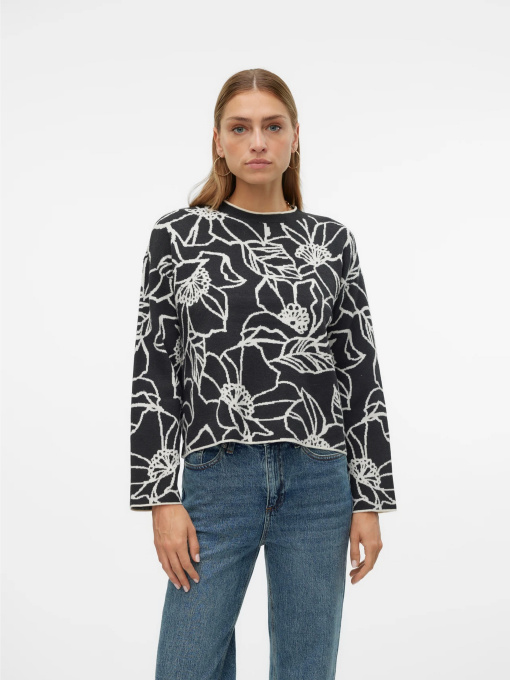 Свитры и кардиганы Vero Moda модель 10314184_Black W. BIRCH Фото