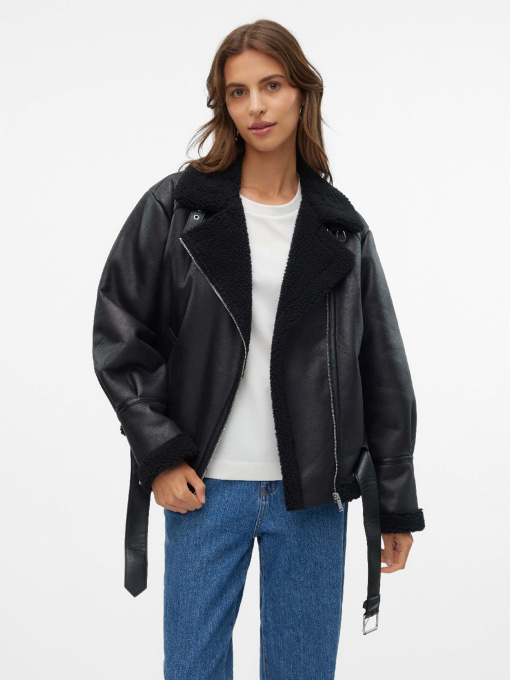 Куртки и дубленки Vero Moda модель 10316256_Black BLACK DETAIL Фото