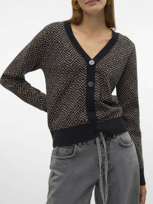 Светри та кардигани Vero Moda модель 10314507_Black W. SILVER MINK GRAFI Фото