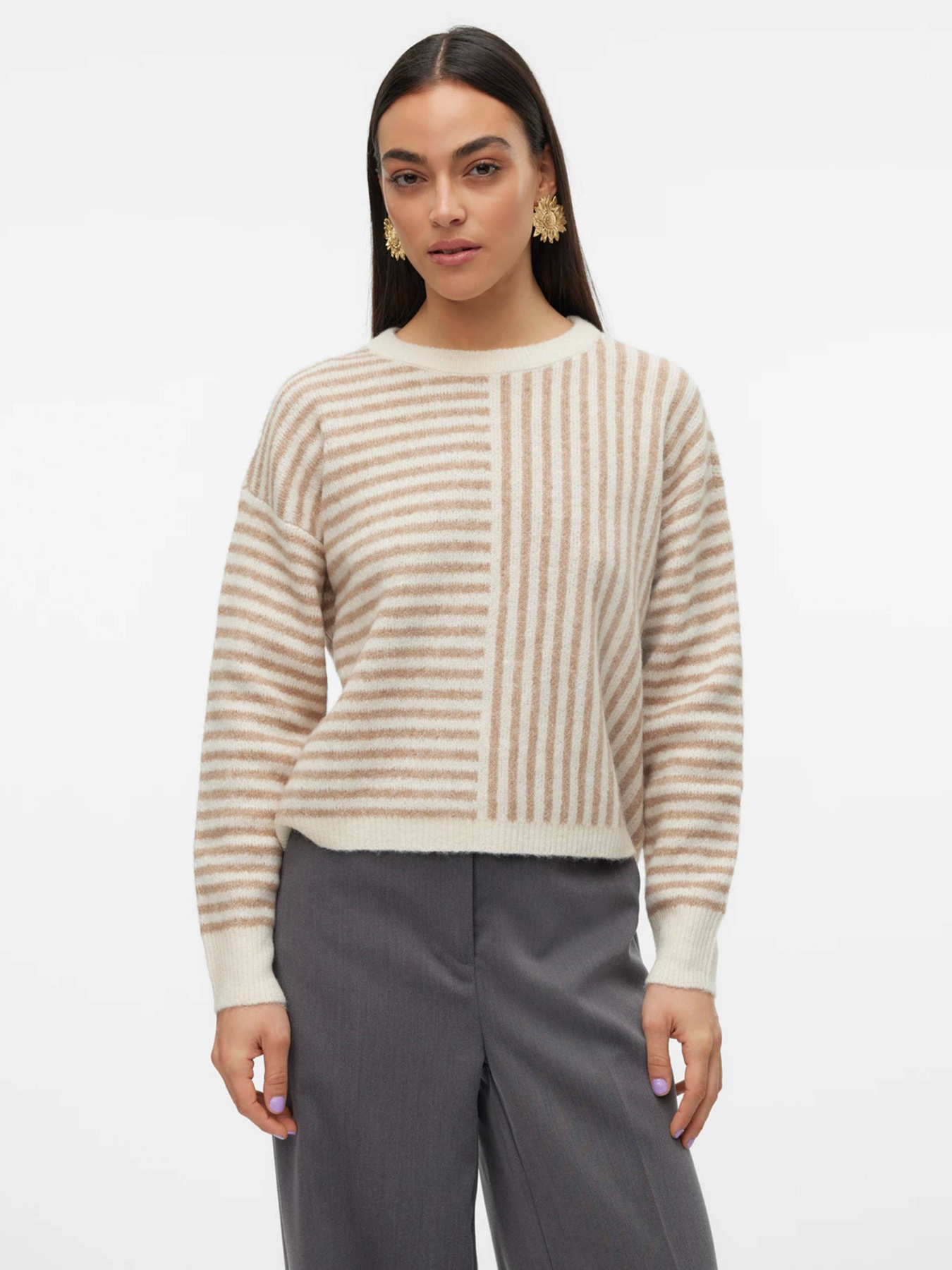 Светри та кардигани Vero Moda модель 10309598_Birch W. SILVER MINK MELAN Светри та кардигани Vero Moda модель 10309598_Birch W. SILVER MINK MELAN Фото