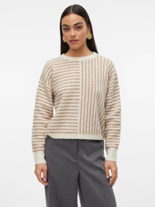 Свитры и кардиганы Vero Moda модель 10309598_Birch W. SILVER MINK MELAN Фото