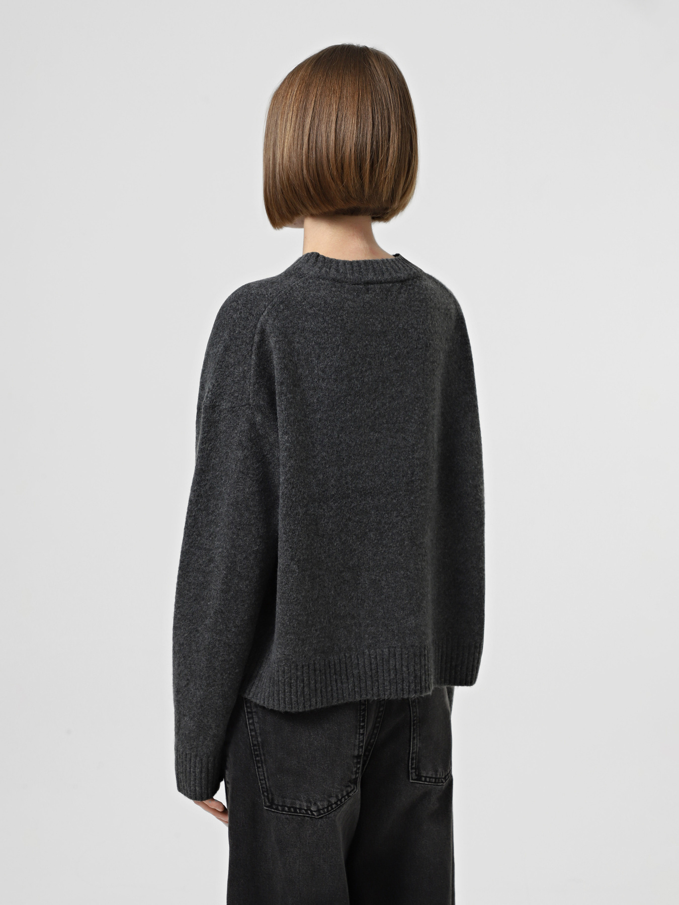 Светри та кардигани Vero Moda модель 10315816_Dark Grey Melange Светри та кардигани Vero Moda модель 10315816_Dark Grey Melange Фото