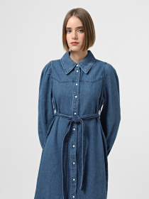 Платья Vero Moda модель 10323071_Dark Blue Denim Фото
