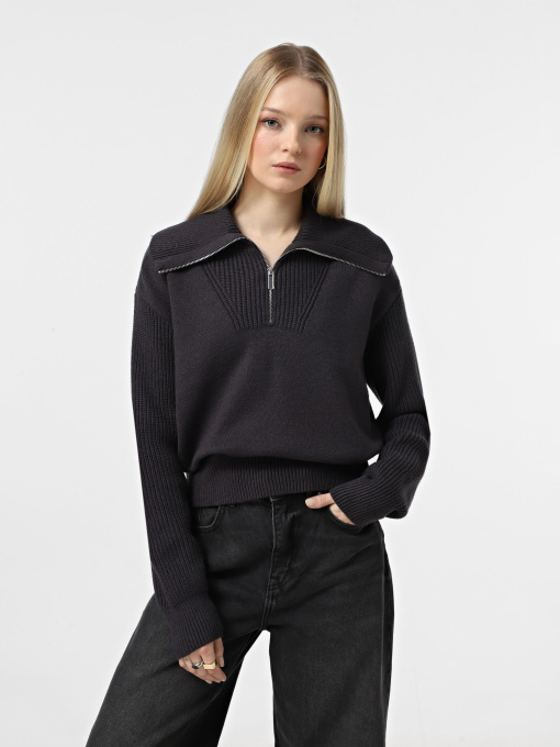 Свитры и кардиганы Vero Moda модель 10318426_Obsidian Фото