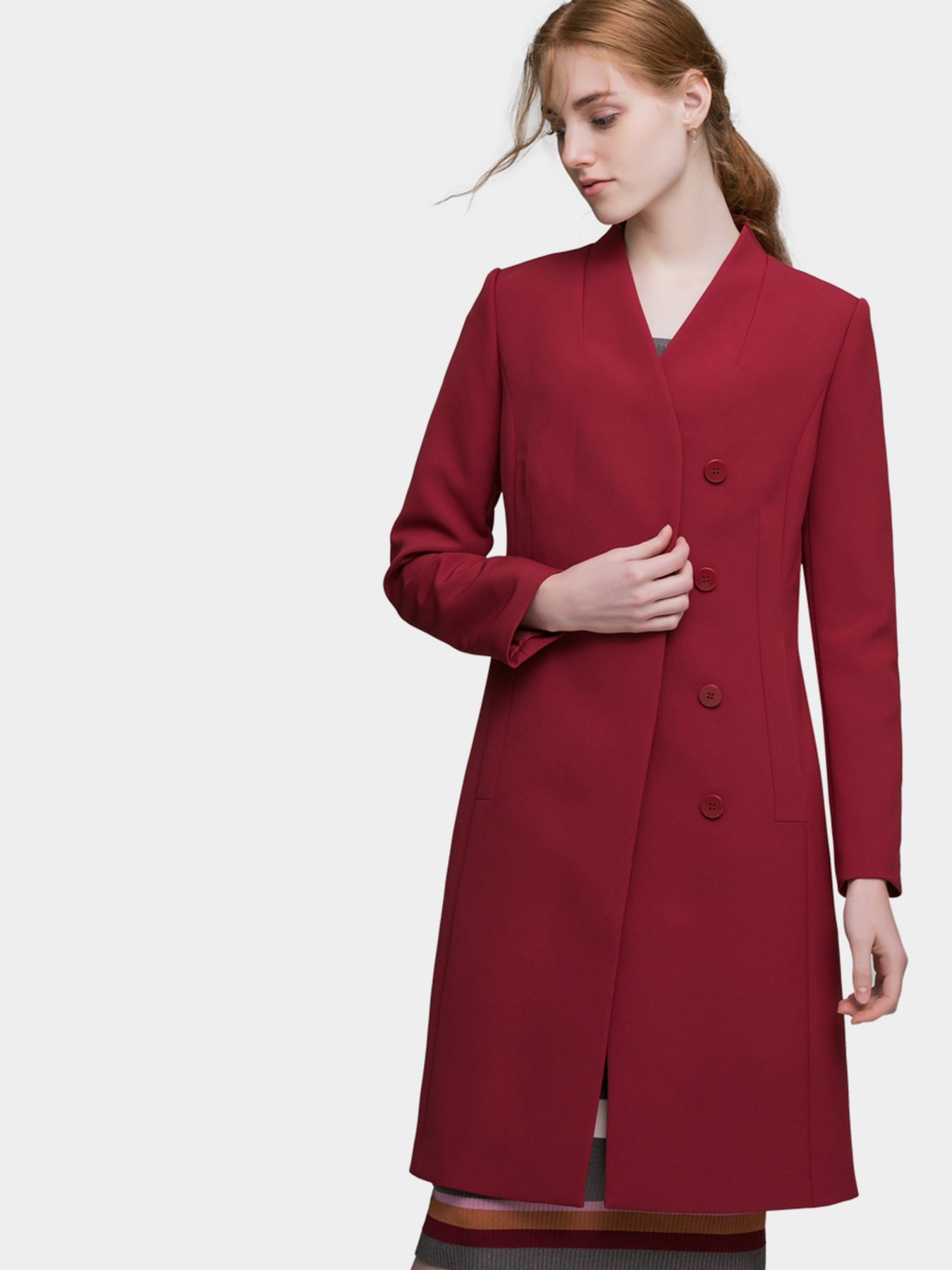 Пальто и плащи Vero Moda модель 316321520076_т.червоний Фото