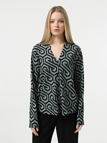 Сорочки Vero Moda модель 10322081_Chinois Green Grap Фото