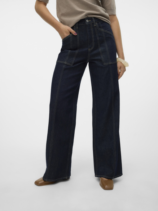 Джинси Vero Moda модель 10321125_Dark Blue Denim RINSE Фото