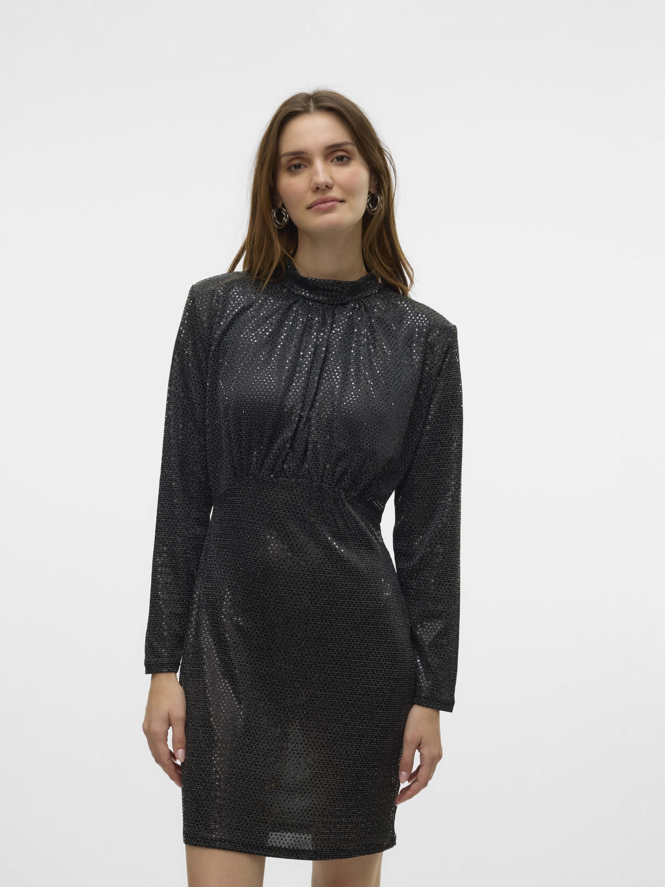 Платья Vero Moda модель 10317040_Black Black sequin dots Фото