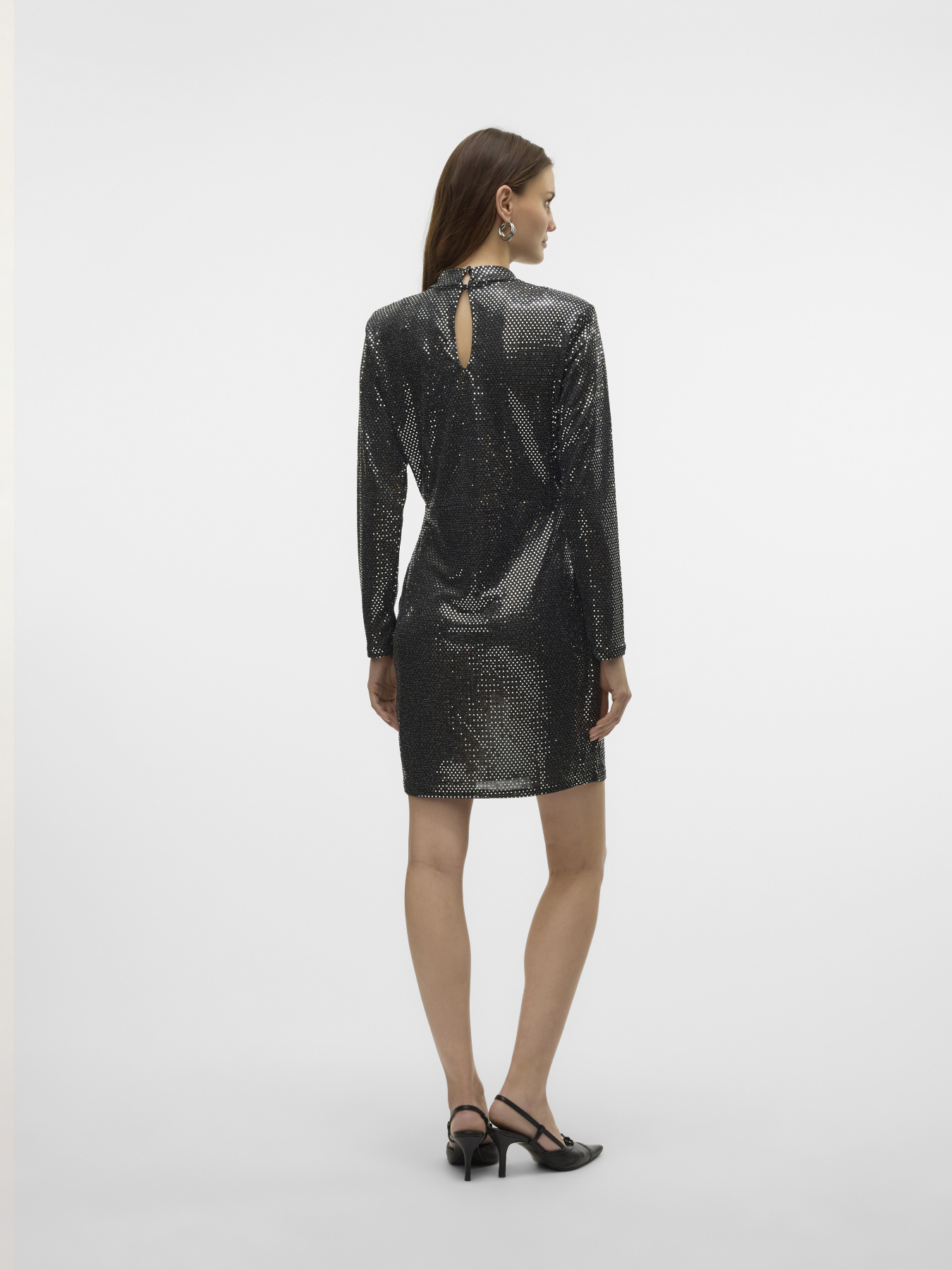 Сукні Vero Moda модель 10317040_Black Silver sequin dots Фото