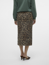 Юбки Vero Moda модель 10329339_Tigers Eye LEOPARD Фото